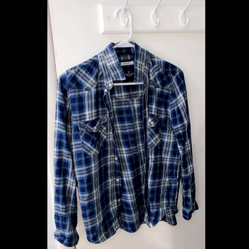 american eagle flannel